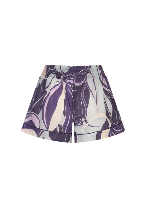 Shorts Toante - Painted Leaves Purple FOR RESTLESS SLEEPERS | MT000411-TE00818820